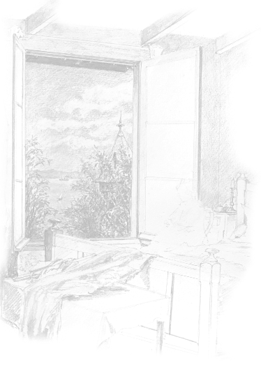 Drawing Leon Berville room 19 in Saint Simeon 29 August 1900 1